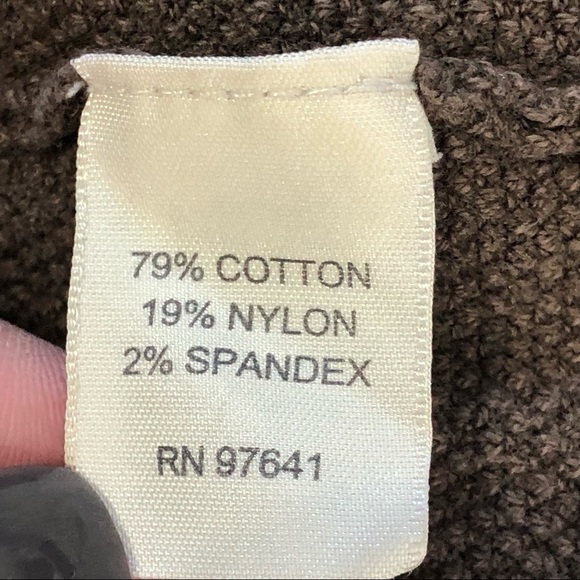 J. JILL VINTAGE WOMENS BROWN RUFFLED BUTTON UP SWEATER CARDIGAN #8 - Picture 8 of 8